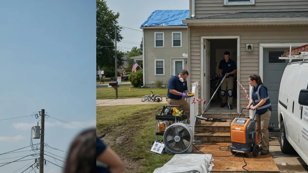 Water Damage Repair in Wheaton, IL near me